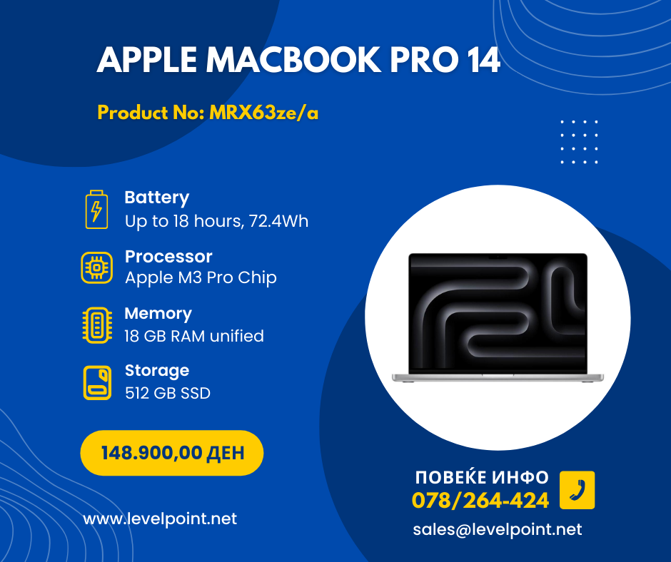Read more about the article Apple MacBook Pro 14 (14.2″)