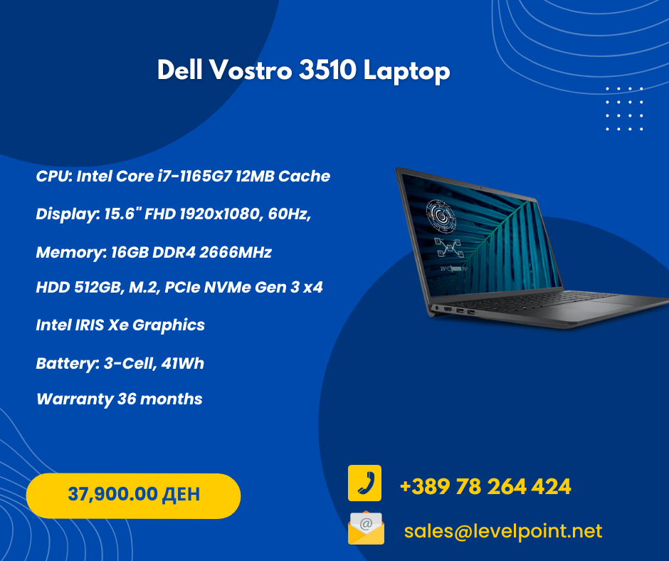 Read more about the article Dell Vostro 3510 Laptop
